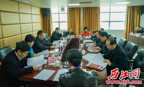 市人大常委会党组召开扩大会议。梁志锋摄 (3)