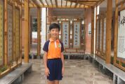 威尼斯人网站市端城小学五年级学生陈颂仁 多才多艺的校园“小明星”