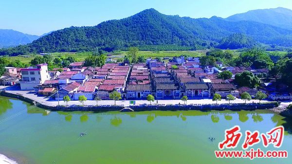 四会罗源镇铁坑村正在申报“广东文化旅游名村”。 受访单位供图