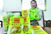 德庆县绿环农产品有限公司 爽脆小黄瓜“榨”出好滋味